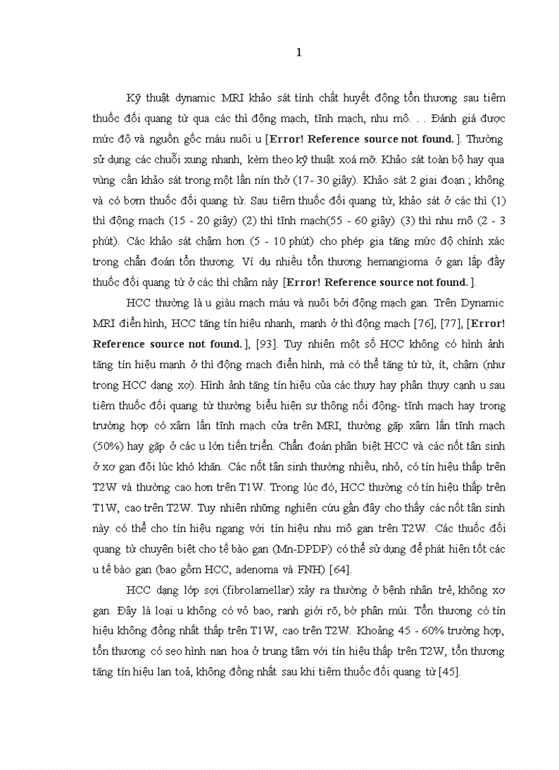 image for page Nghiên cứu vai trò cộng hưởng từ trong chẩn đoán và đánh giá kết quả điều trị ung thư biểu mô tế bào gan bằng phương pháp nút mạch hóa dầu