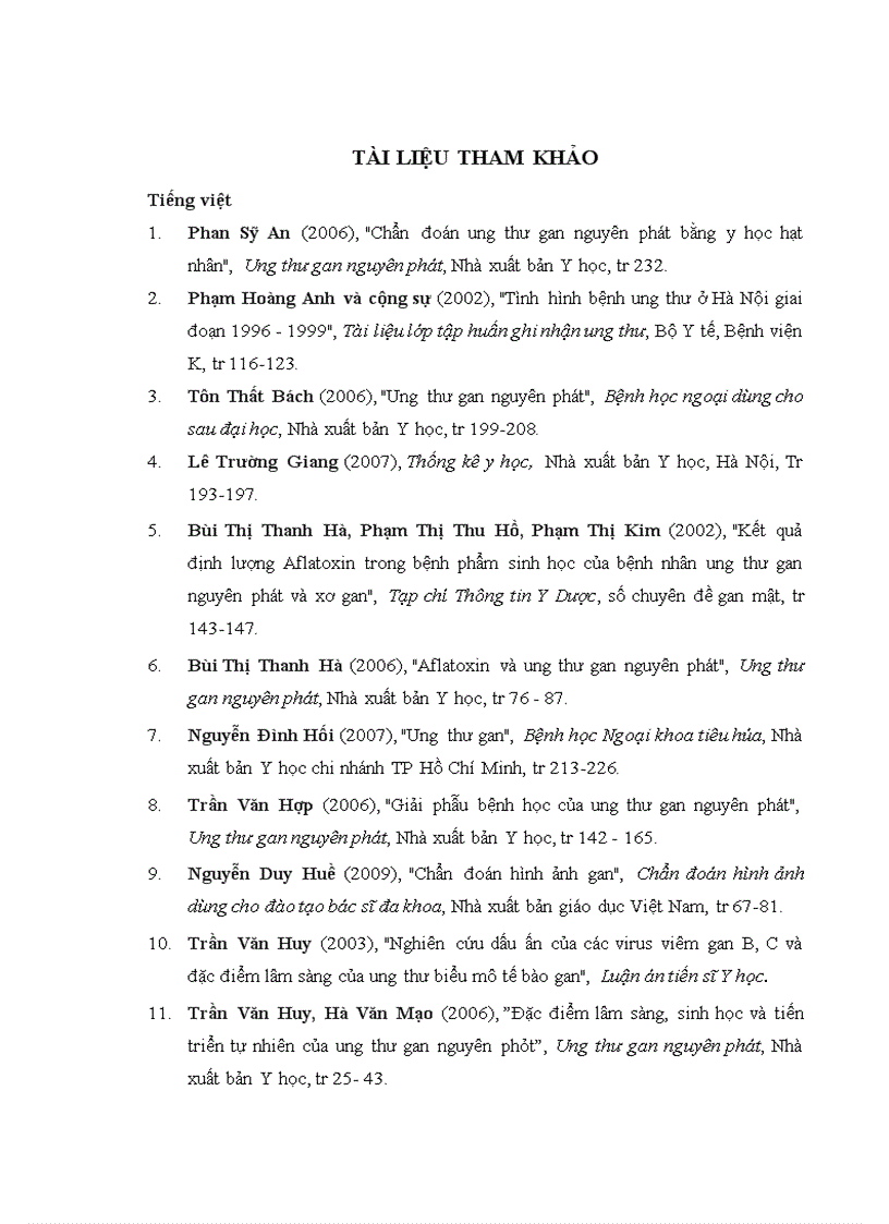 image for page Nghiên cứu vai trò cộng hưởng từ trong chẩn đoán và đánh giá kết quả điều trị ung thư biểu mô tế bào gan bằng phương pháp nút mạch hóa dầu