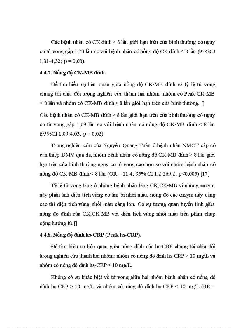 image for page Khảo sát nồng độ hs-CRP huyết tương ở bệnh nhân hội chứng động mạch vành cấp