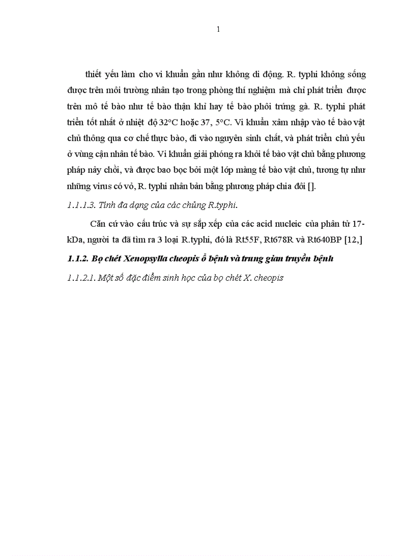 image for page Nghiên cứu một số yếu tố dịch tễ, đặc điểm lâm sàng, biến đổi cận lâm sàng và kết quả điều trị bệnh murine typhus ( sốt chuột) tại bệnh viện Bạch Mai từ tháng 3 năm 2001 đến hết tháng 2 năm 2002