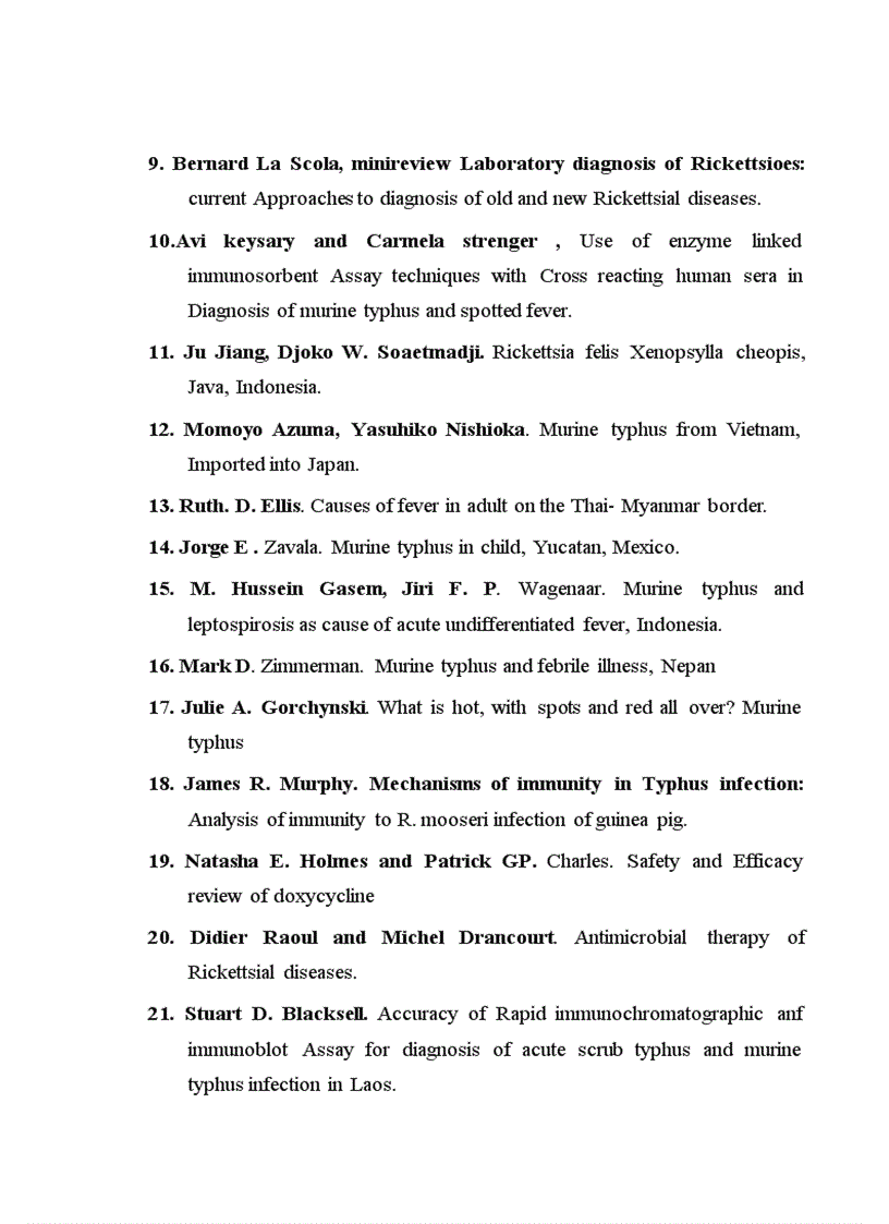 image for page Nghiên cứu một số yếu tố dịch tễ, đặc điểm lâm sàng, biến đổi cận lâm sàng và kết quả điều trị bệnh murine typhus ( sốt chuột) tại bệnh viện Bạch Mai từ tháng 3 năm 2001 đến hết tháng 2 năm 2002