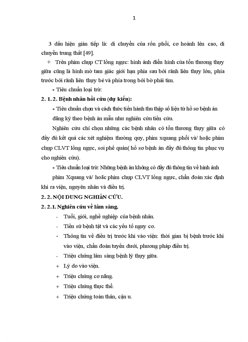 image for page Nghiên cứu đặc điểm lâm sàng, cận lâm sàng, nguyên nhân ở bệnh nhân có tổn thương phổi thùy giữa điều trị tại khoa Hô hấp – Bệnh viện Bạch Mai