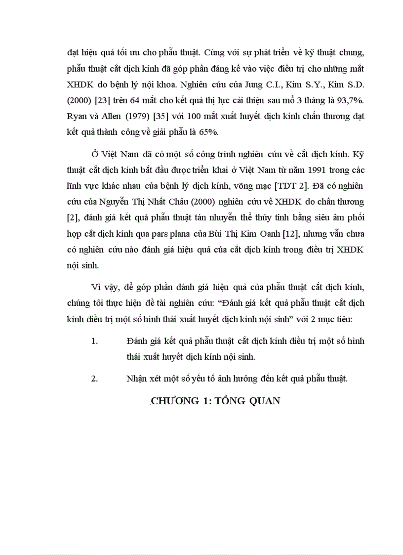image for page Đánh giá kết quả phẫu thuật cắt dịch kính điều trị một số hình thái xuất huyết dịch kính nội sinh