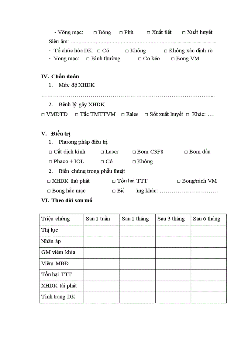 image for page Đánh giá kết quả phẫu thuật cắt dịch kính điều trị một số hình thái xuất huyết dịch kính nội sinh