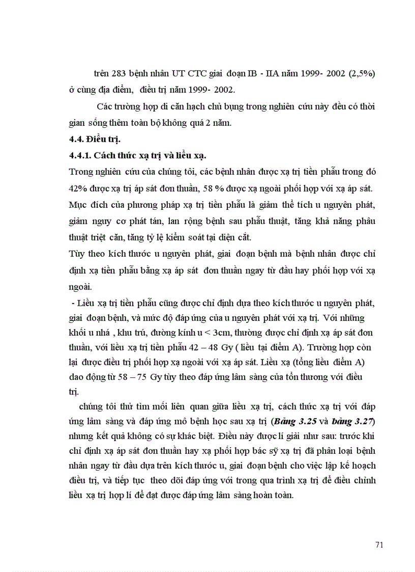 image for page Điều trị ung thư cổ tử cung giai đoạn IB đến IIA có xạ trị tiền phầu bằng Iridium 192 tại Bệnh viện K.