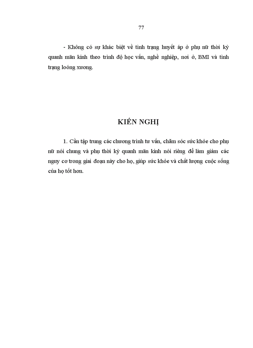 image for page Tìm hiểu một số yếu tố liên quan đến tình trạng huyết áp ở phụ nữ thời kỳ quanh mãn kinh