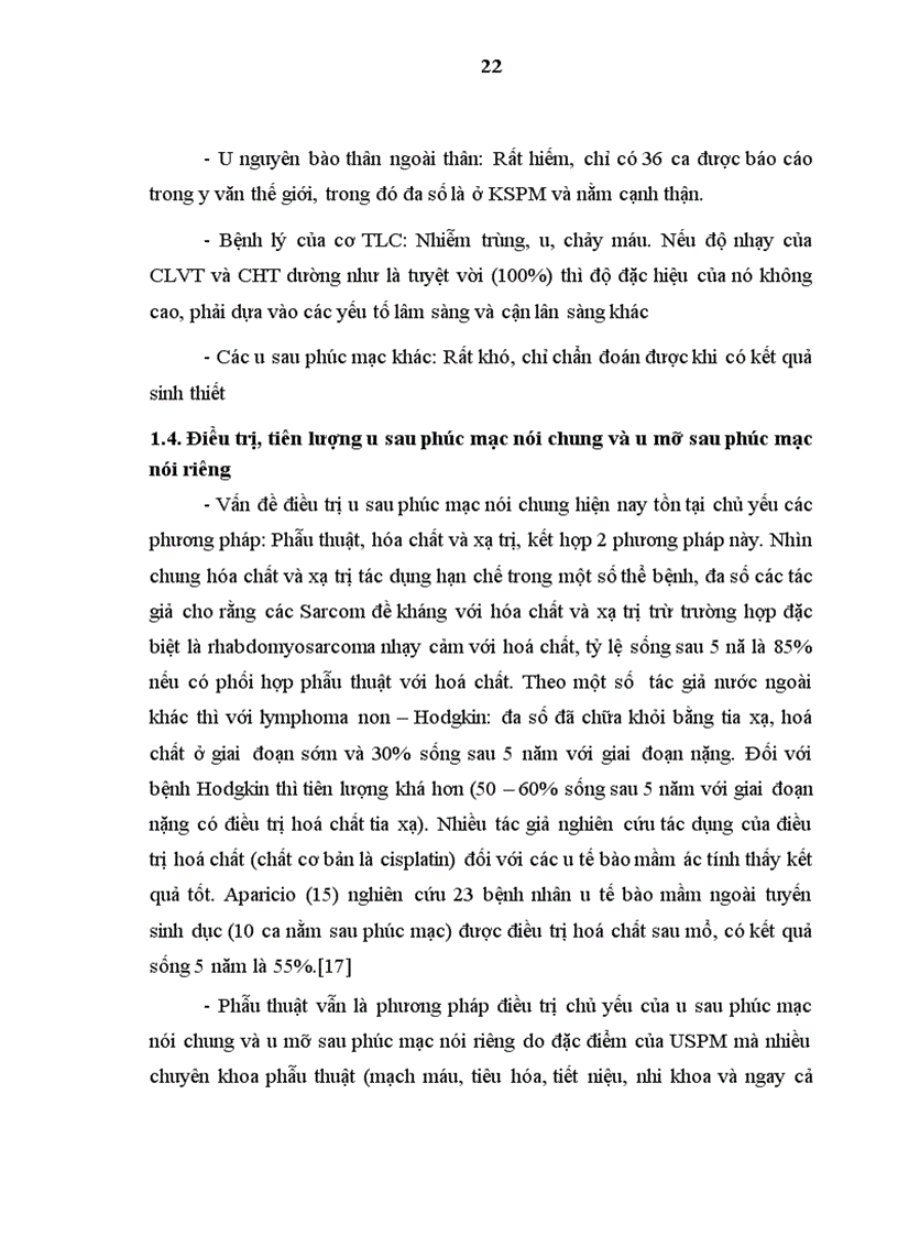 image for page Nghiên cứu đặc điểm lâm sàng, cận lâm sàng và điều trị phẫu thuật u mỡ sau phúc mạc tại bệnh viện Việt Đức