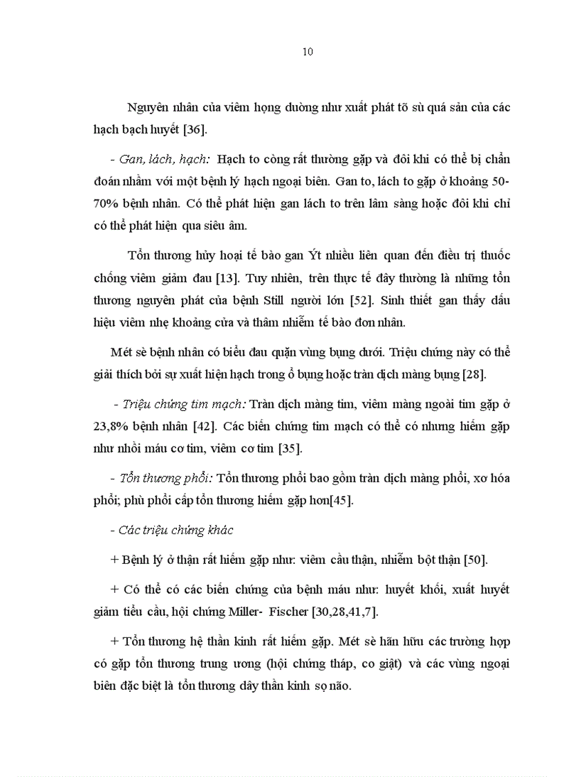 image for page Nghiên cứu áp dụng các tiêu chuẩn chẩn đoán bệnh Still người lớn