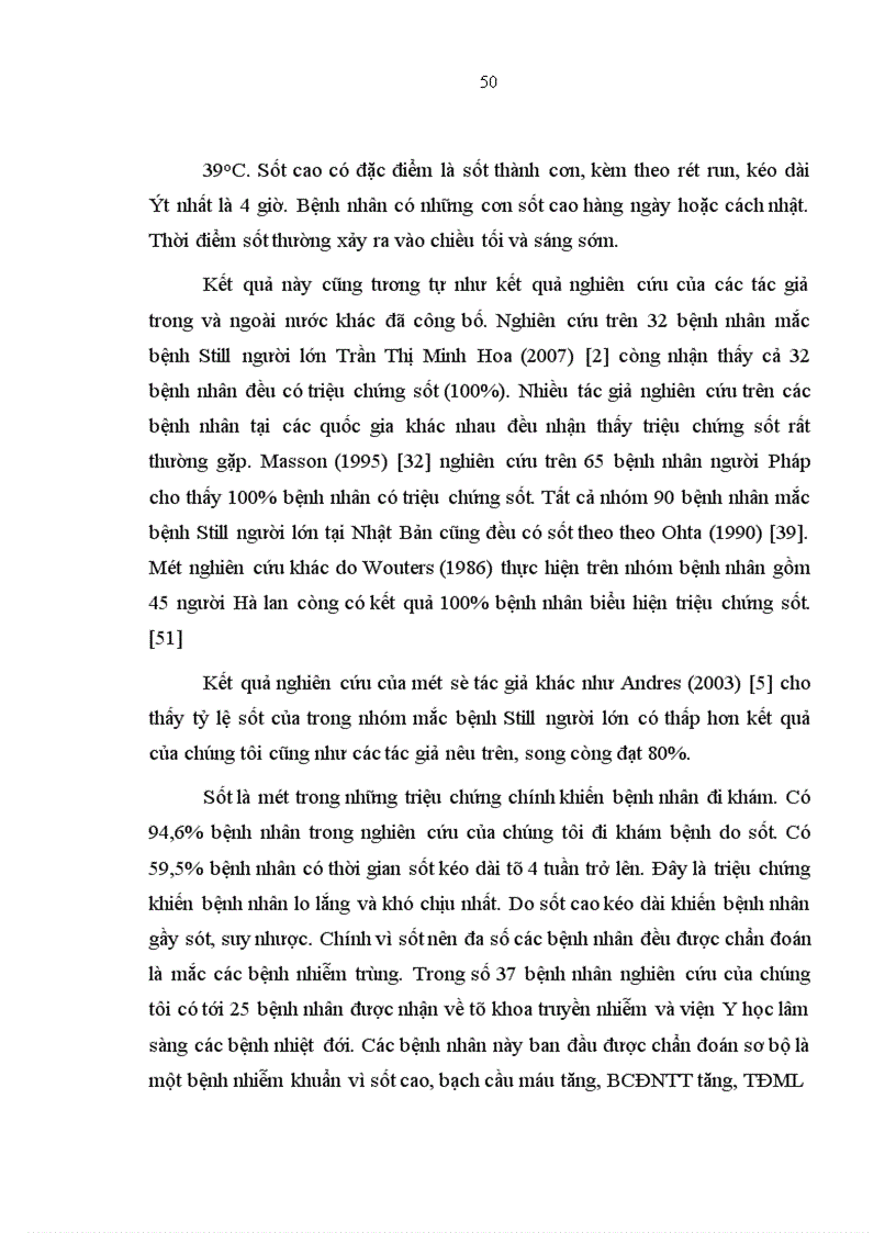 image for page Nghiên cứu áp dụng các tiêu chuẩn chẩn đoán bệnh Still người lớn