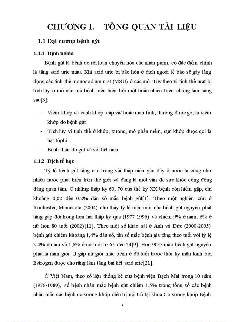 image for page Nghiên cứu một số tiêu chuẩn chẩn đoán bệnh gút