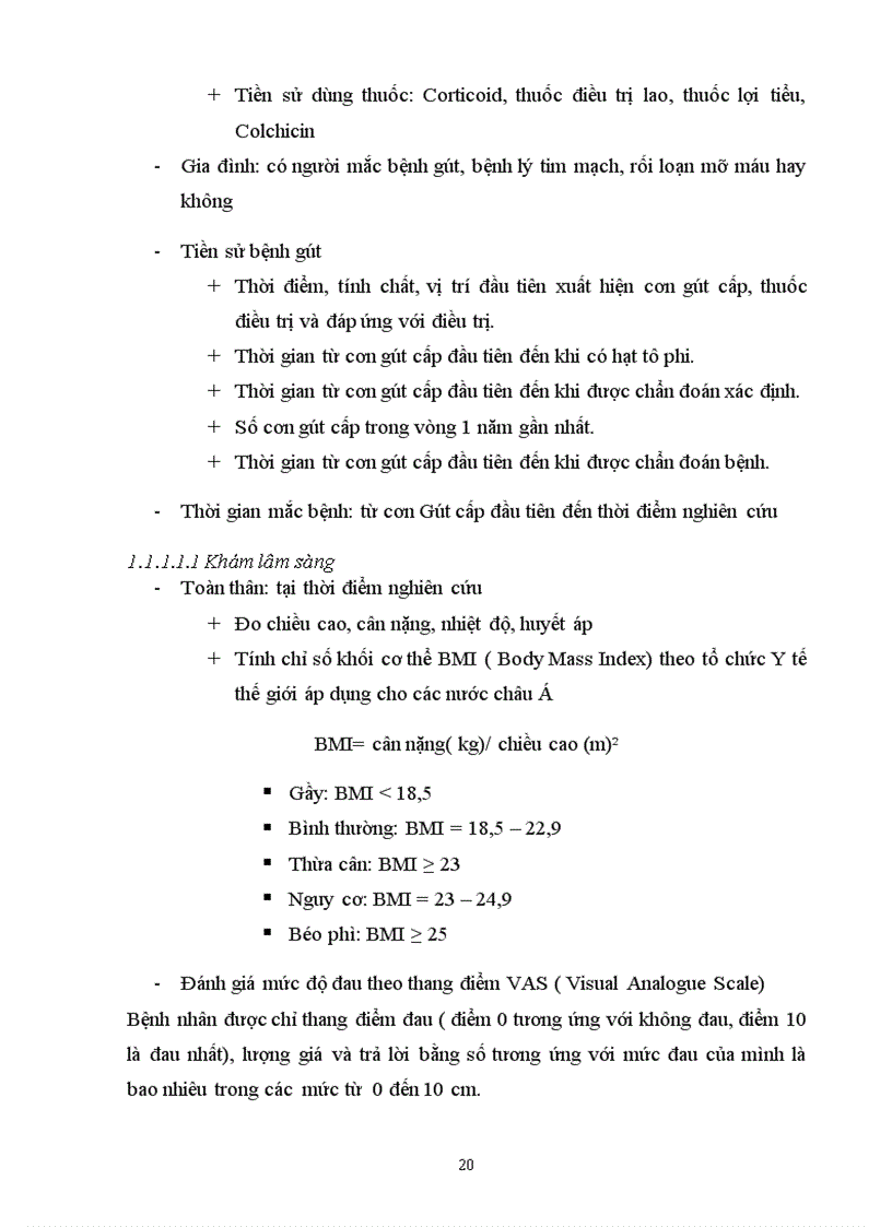 image for page Nghiên cứu một số tiêu chuẩn chẩn đoán bệnh gút