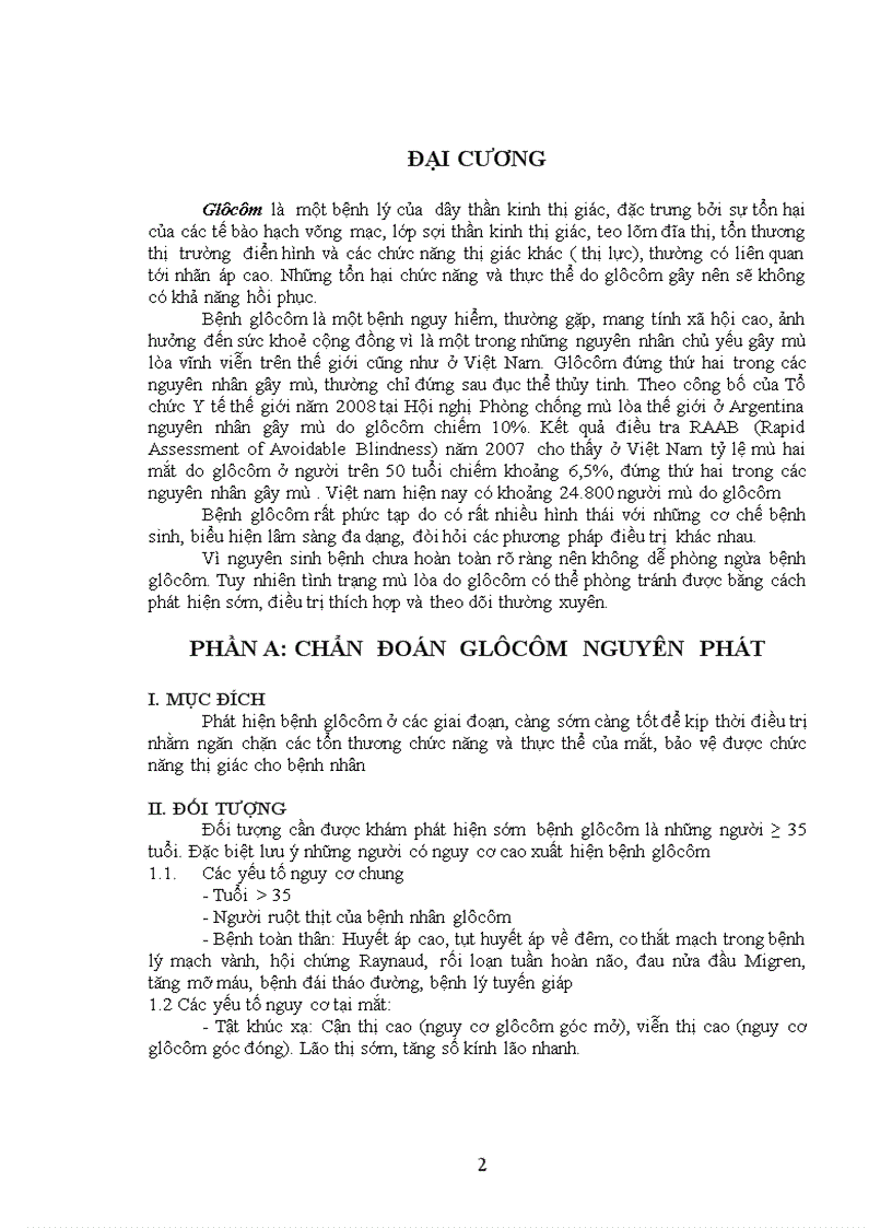 image for page Chẩn đoán glôcôm nguyên phát