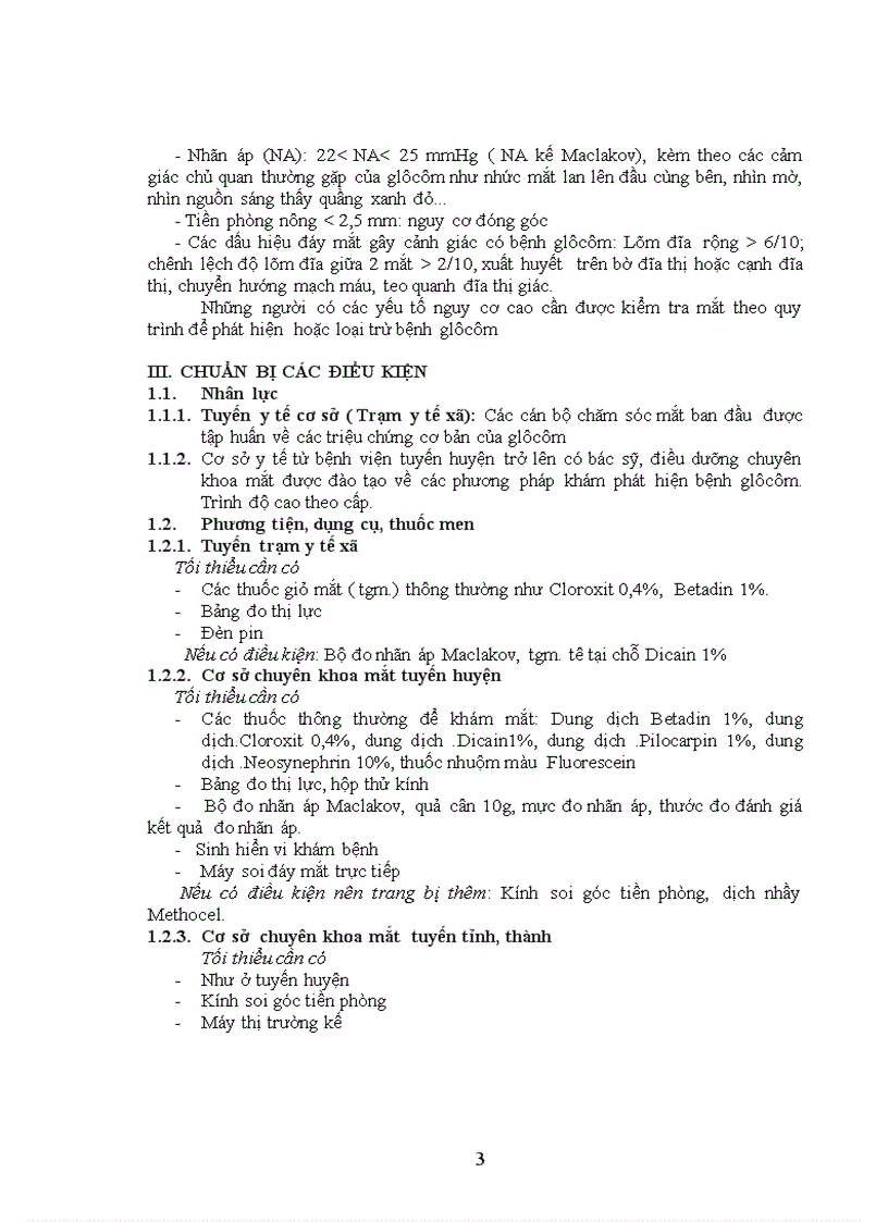 image for page Chẩn đoán glôcôm nguyên phát