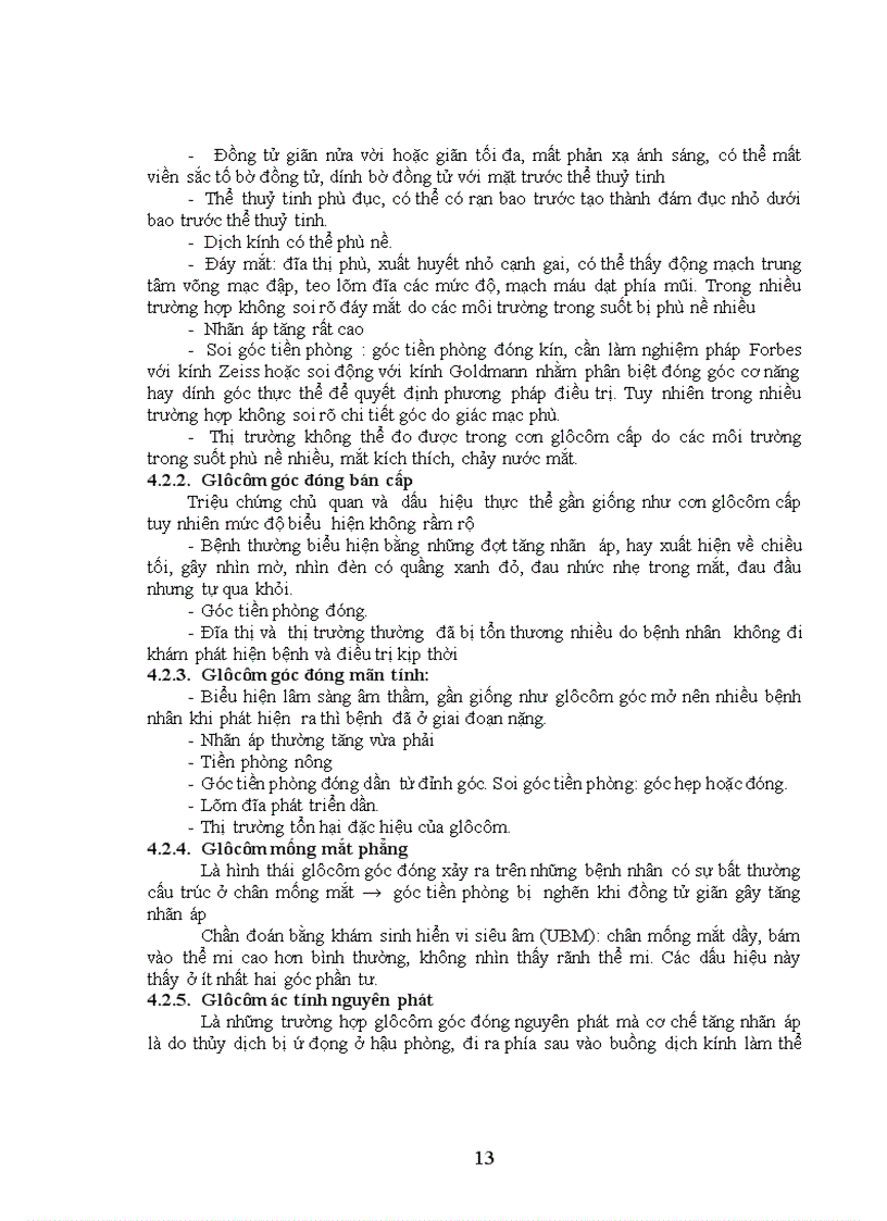 image for page Chẩn đoán glôcôm nguyên phát