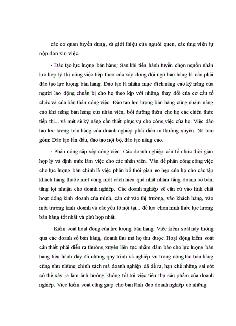 image for page Phát triển tổ chức lực lượng bán hàng tại Công ty cổ phần LIXEHA