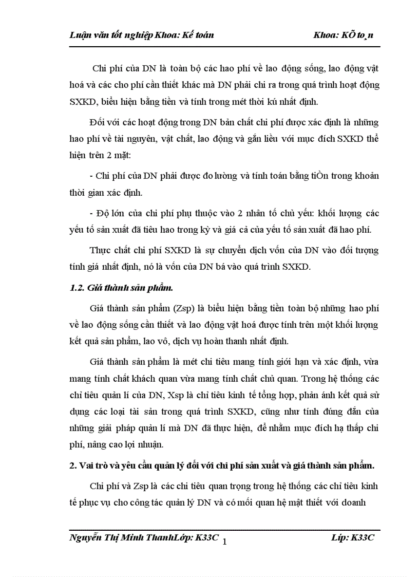 image for page Tổ chức công tác kế toán chi phí sản xuất và tính giá thành sản phẩm tại công ty cổ phần may 19 Hà Nội - 2009