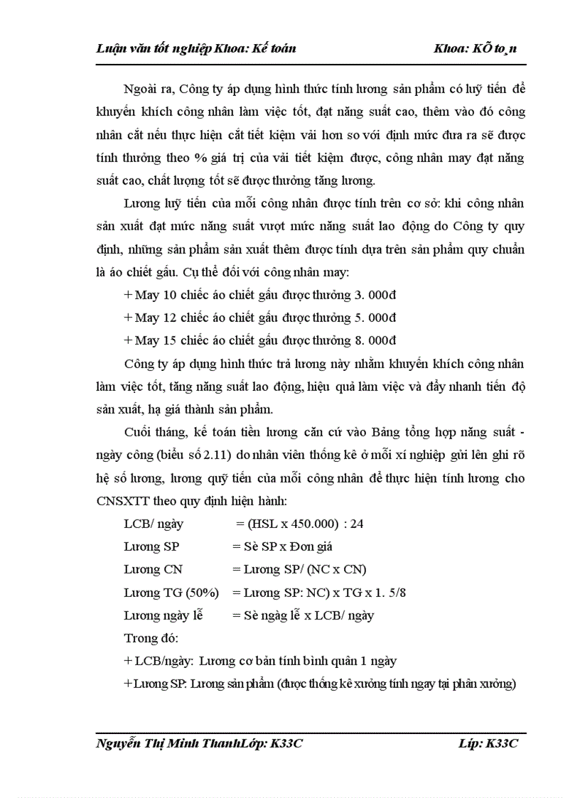 image for page Tổ chức công tác kế toán chi phí sản xuất và tính giá thành sản phẩm tại công ty cổ phần may 19 Hà Nội - 2009