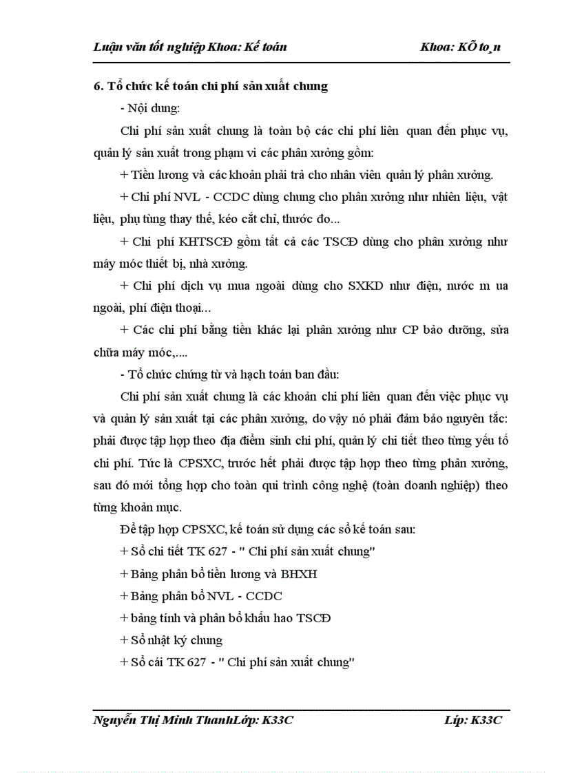 image for page Tổ chức công tác kế toán chi phí sản xuất và tính giá thành sản phẩm tại công ty cổ phần may 19 Hà Nội - 2009