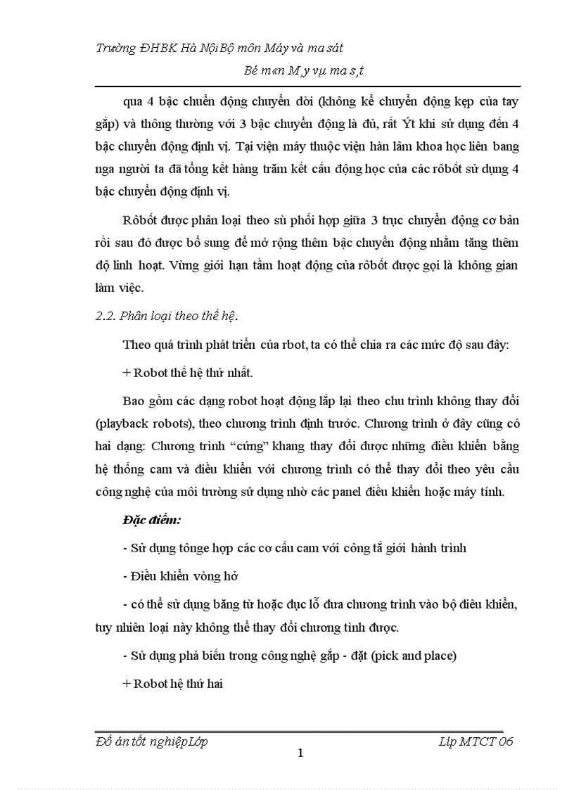 image for page Tổng quan về rôbốt công nghiệp