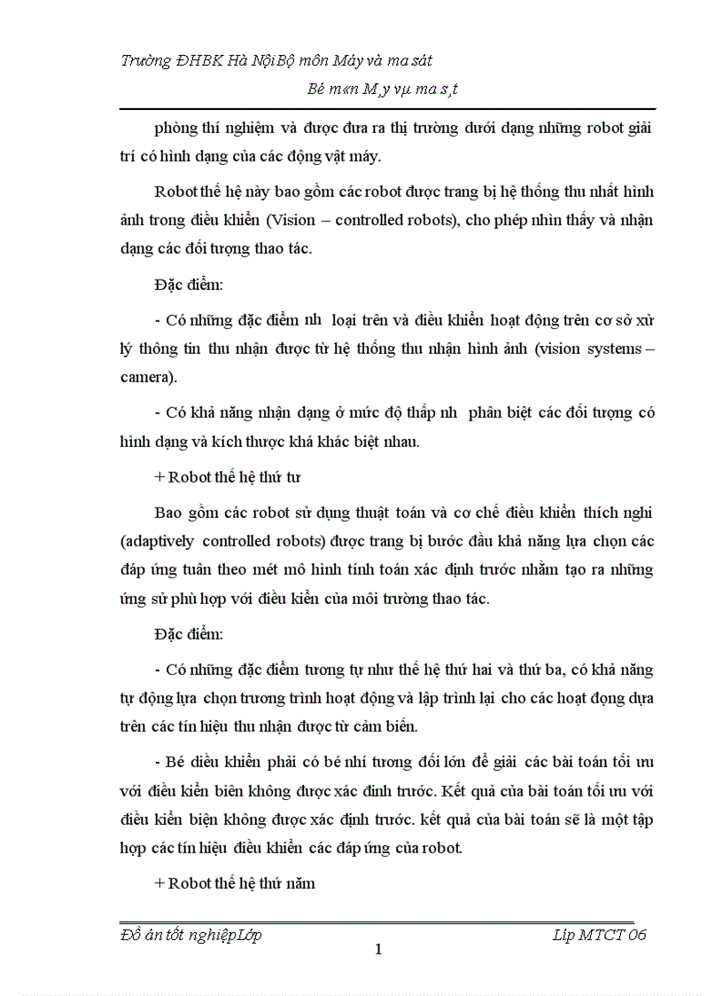 image for page Tổng quan về rôbốt công nghiệp