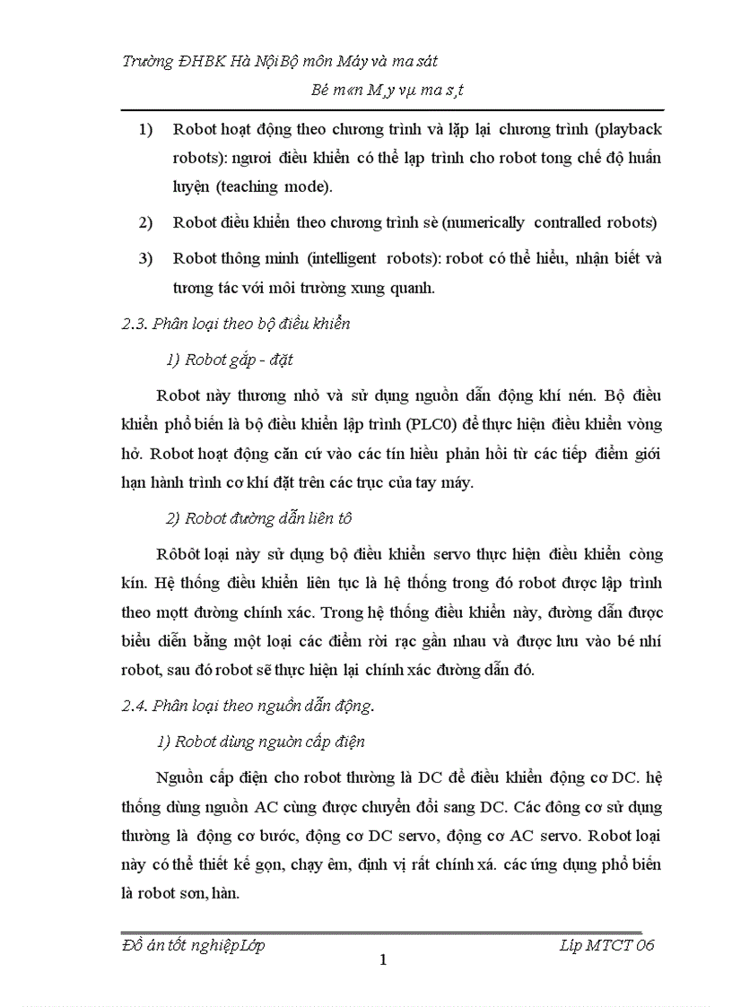 image for page Tổng quan về rôbốt công nghiệp