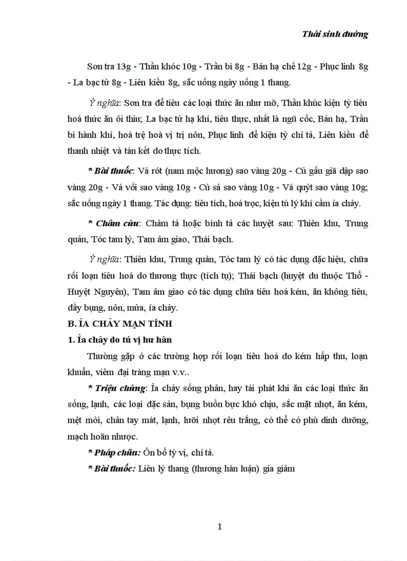 image for page Kinh nghiệm: chữa bệnh ỉa chảy