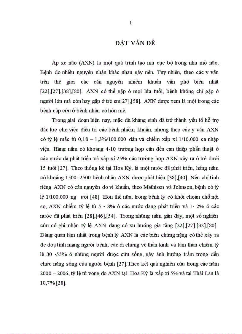 image for page Nhận xét về kết quả điều trị áp xe não tại Bệnh viện Nhi Trung Ương từ năm 2004 - 2009.