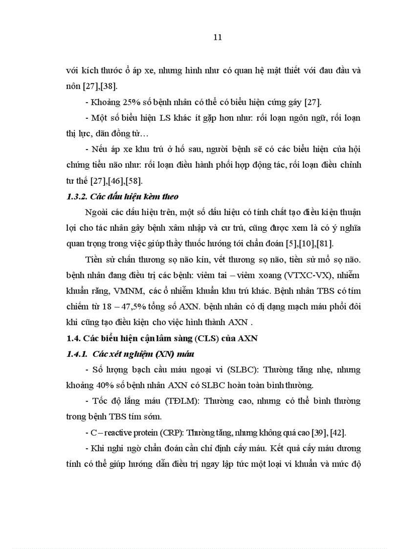 image for page Nhận xét về kết quả điều trị áp xe não tại Bệnh viện Nhi Trung Ương từ năm 2004 - 2009.