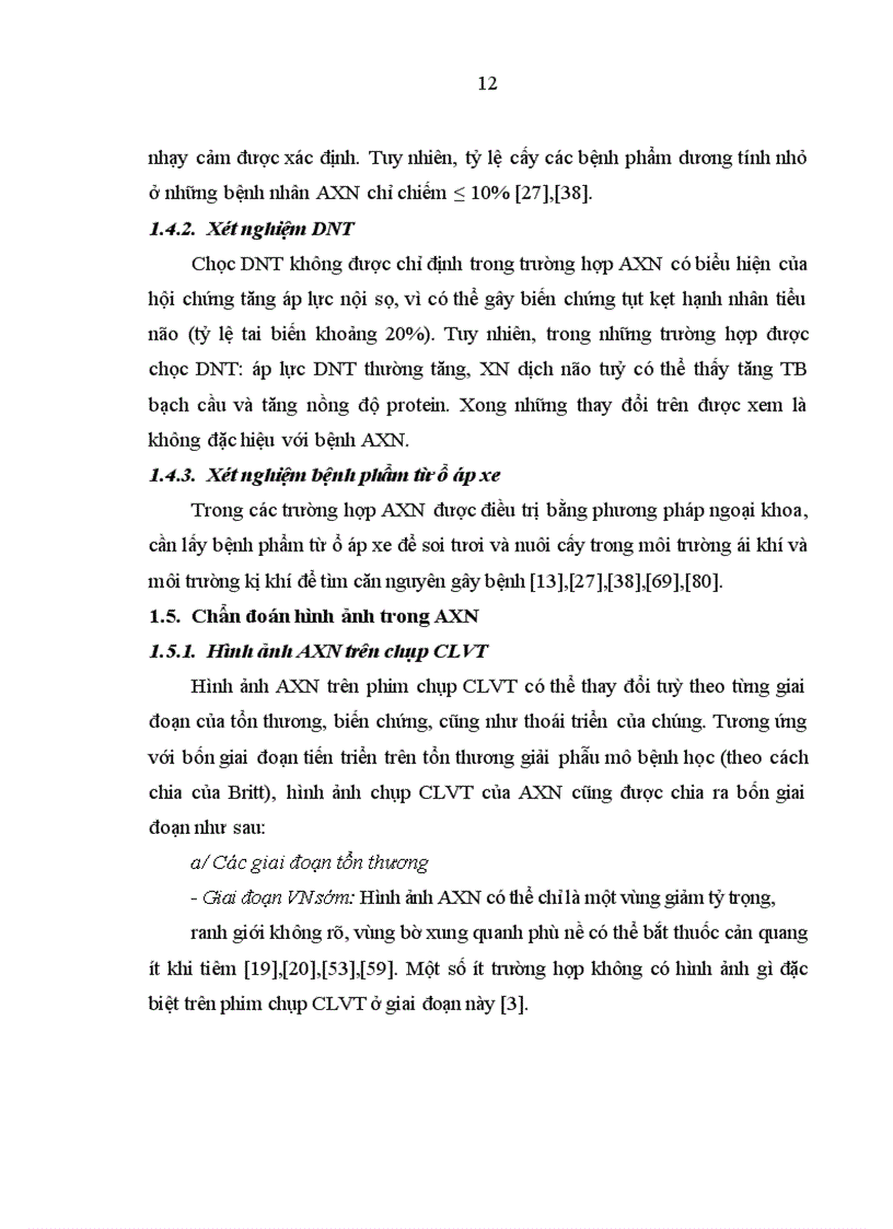 image for page Nhận xét về kết quả điều trị áp xe não tại Bệnh viện Nhi Trung Ương từ năm 2004 - 2009.