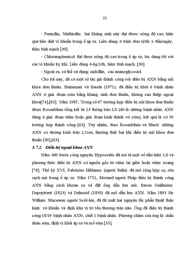 image for page Nhận xét về kết quả điều trị áp xe não tại Bệnh viện Nhi Trung Ương từ năm 2004 - 2009.