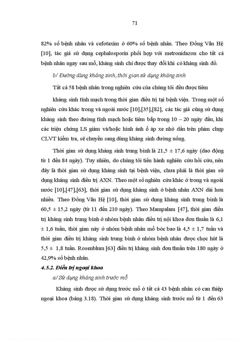 image for page Nhận xét về kết quả điều trị áp xe não tại Bệnh viện Nhi Trung Ương từ năm 2004 - 2009.