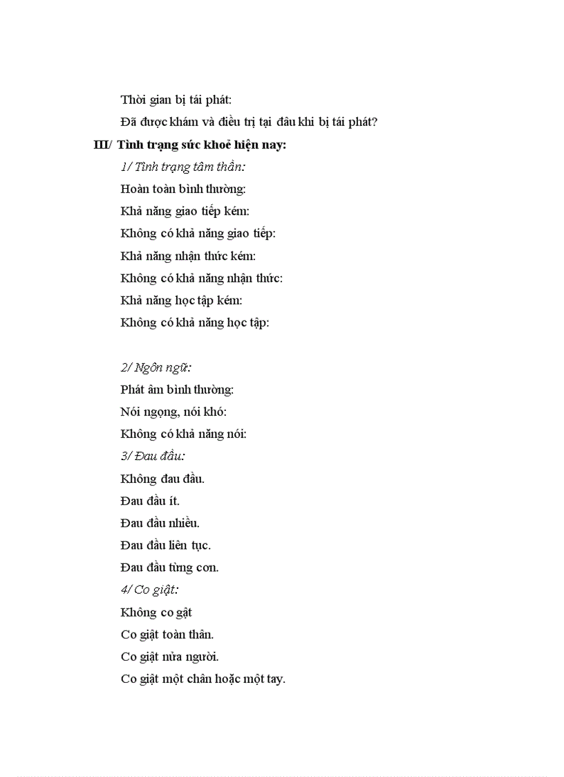 image for page Nhận xét về kết quả điều trị áp xe não tại Bệnh viện Nhi Trung Ương từ năm 2004 - 2009.