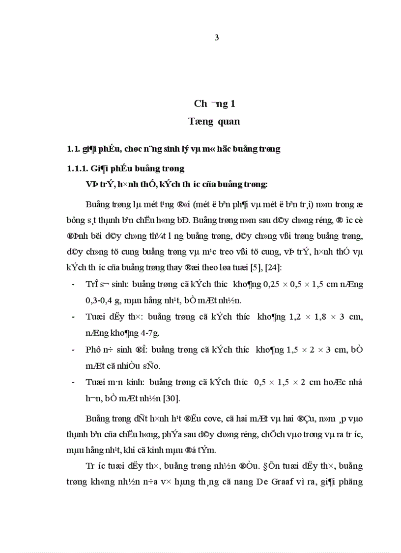 image for page Đánh giá tình hình điều trị khối u buồng trứng tại Bệnh viện Trung ương Huế năm 2001