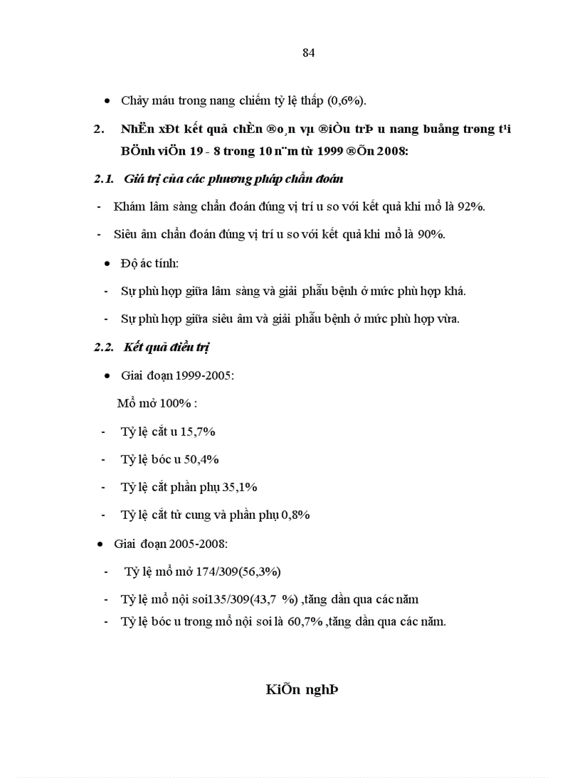 image for page Đánh giá tình hình điều trị khối u buồng trứng tại Bệnh viện Trung ương Huế năm 2001