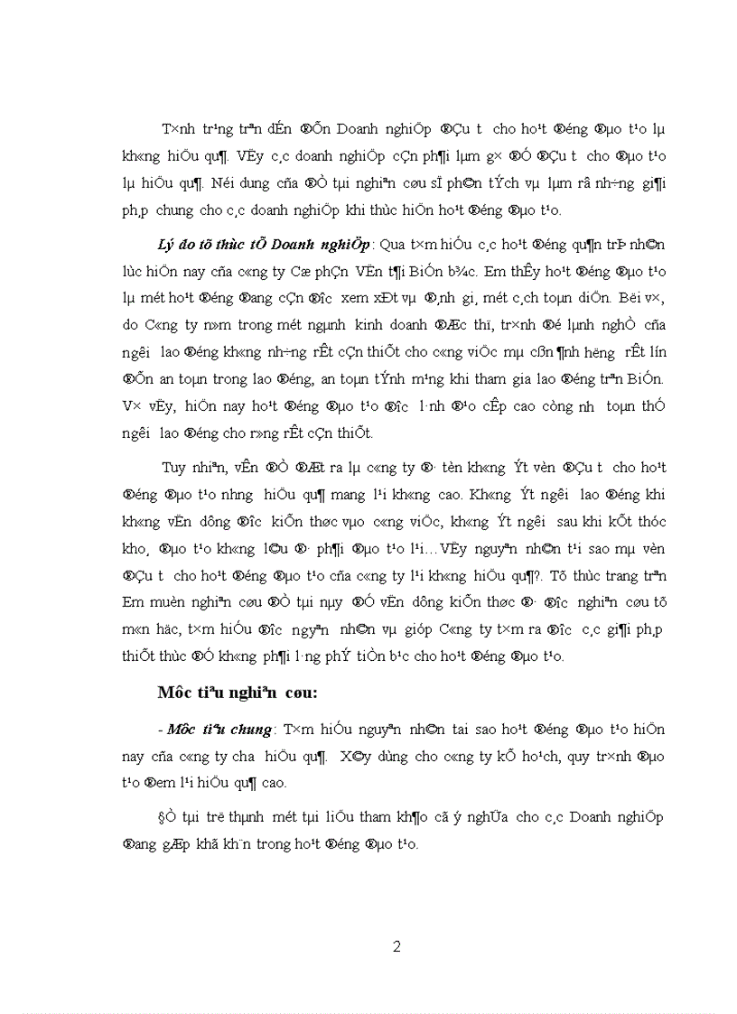 image for page Hoàn thiện công tác đào tạo nguồn nhân lực của công ty cổ phần vận tải biển bắc
