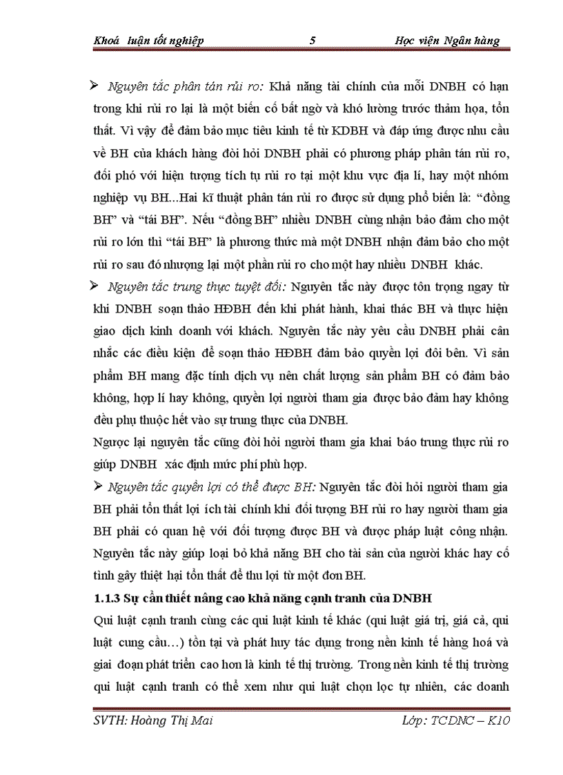 image for page Những vấn đề cơ bản về khả năng cạnh tranh trong kinh doanh bảo hiểm