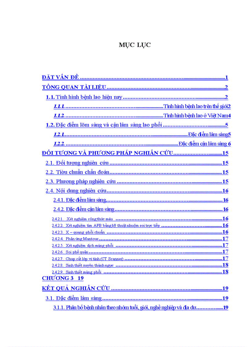 image for page Nghiên cứu đặc điểm lâm sàng cận lâm sàng ,cận lâm sàng ở người già lao phổi