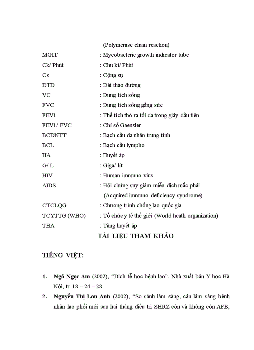 image for page Nghiên cứu đặc điểm lâm sàng cận lâm sàng ,cận lâm sàng ở người già lao phổi