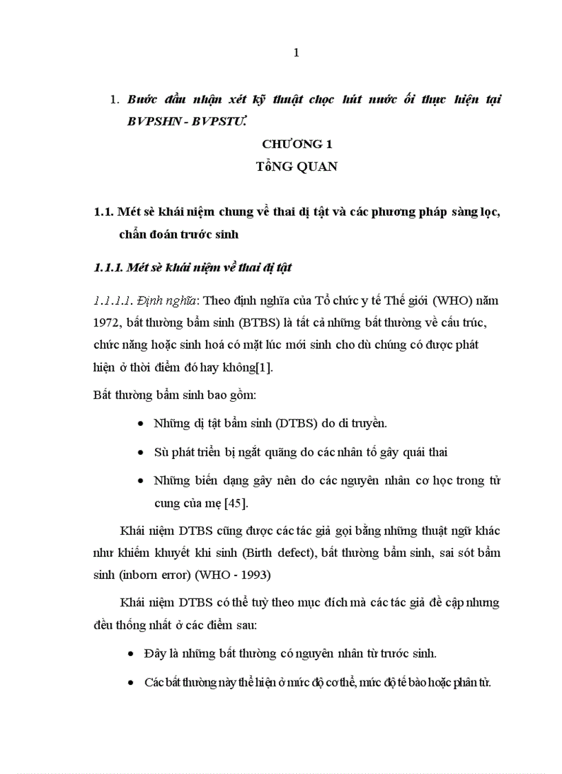 image for page Nhận xét kỹ thuật chọc hút nước ối thực hiện tại BVPSHN - BVPSTư.