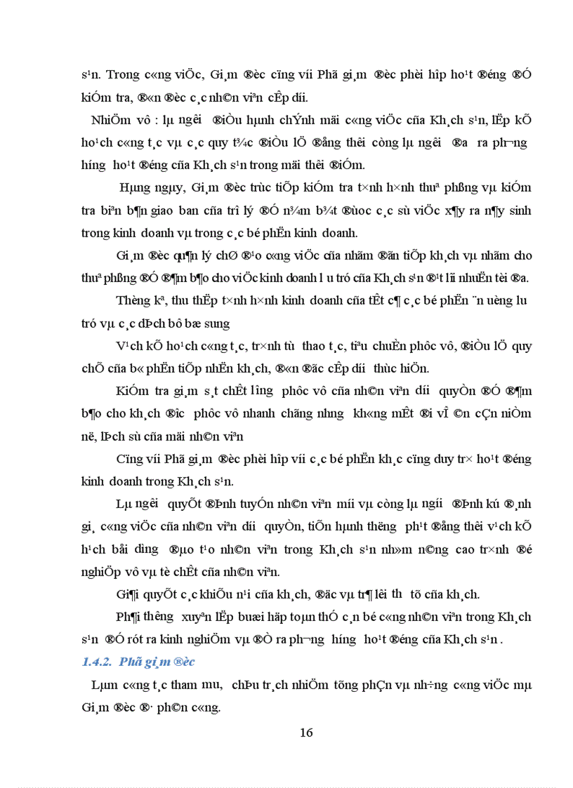 image for page Thực trạng tổ chức hoạt động kinh doanh lưu trú của khách sạn Hương Giang