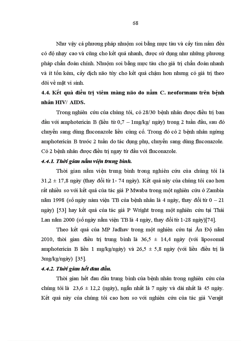 image for page Đánh giá kết quả điều trị viêm màng não do nấm Cryptococcus neoformans ở bệnh nhân HIV/AIDS.