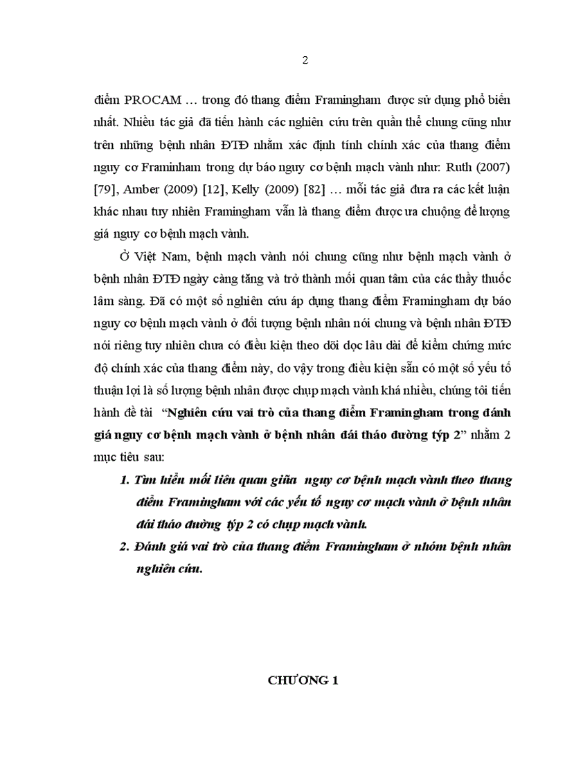 image for page Nghiên cứu vai trò của thang điểm Framingham trong đánh giá nguy cơ bệnh mạch vành ở bệnh nhân đái tháo đường týp 2