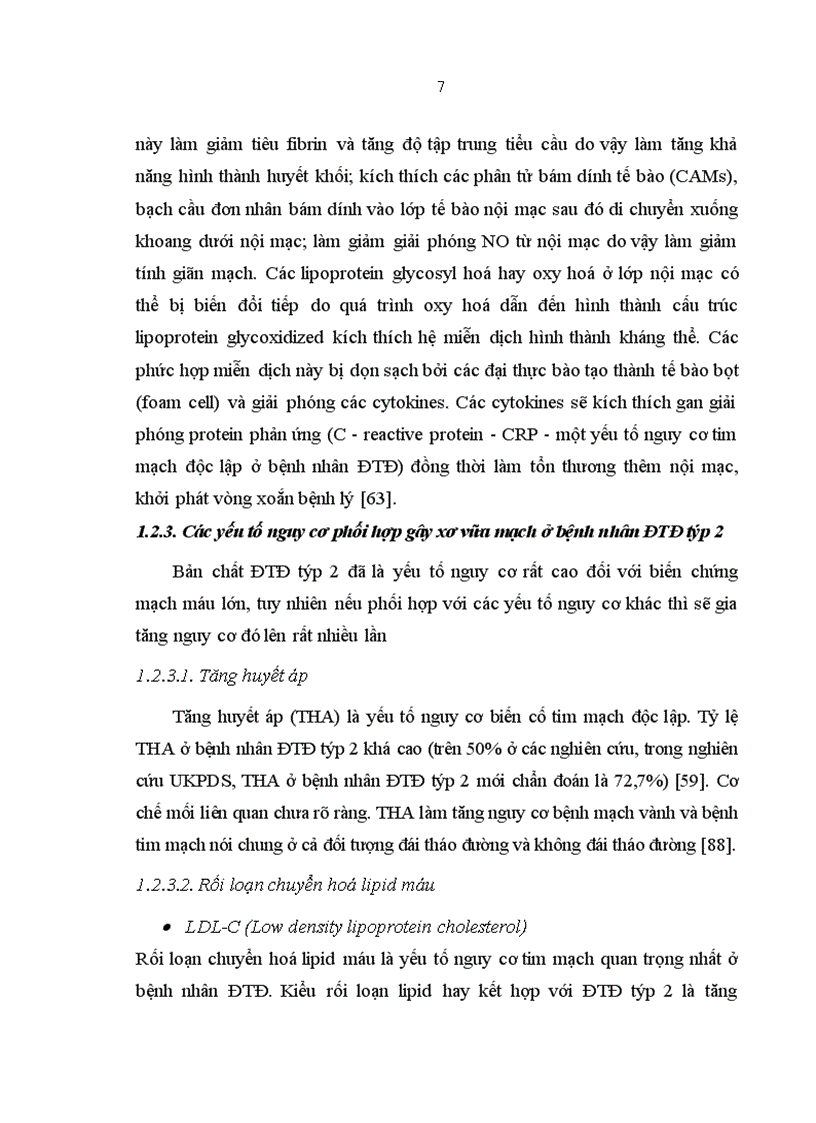 image for page Nghiên cứu vai trò của thang điểm Framingham trong đánh giá nguy cơ bệnh mạch vành ở bệnh nhân đái tháo đường týp 2
