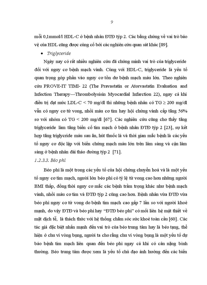 image for page Nghiên cứu vai trò của thang điểm Framingham trong đánh giá nguy cơ bệnh mạch vành ở bệnh nhân đái tháo đường týp 2
