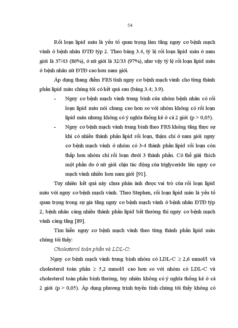 image for page Nghiên cứu vai trò của thang điểm Framingham trong đánh giá nguy cơ bệnh mạch vành ở bệnh nhân đái tháo đường týp 2