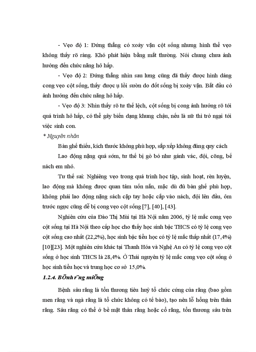 image for page Đánh giá điều kiện vệ sinh và một số bệnh tật ở học sinh tại các trường trung học cơ sở tỉnh Thái Bình năm 2010