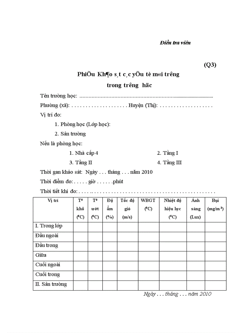 image for page Đánh giá điều kiện vệ sinh và một số bệnh tật ở học sinh tại các trường trung học cơ sở tỉnh Thái Bình năm 2010