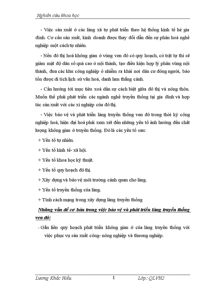 image for page Bảo Vệ Và Phát Triển Các Làng Nghề Truyền Thống Ven Đô