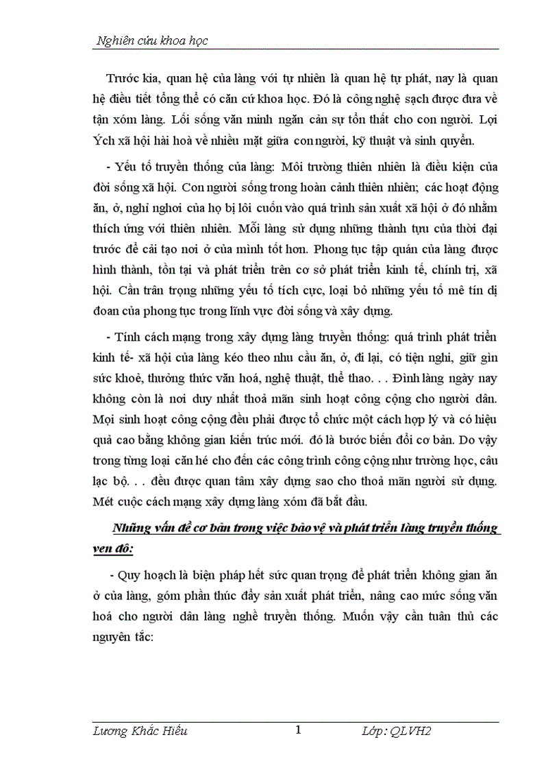 image for page Bảo Vệ Và Phát Triển Các Làng Nghề Truyền Thống Ven Đô