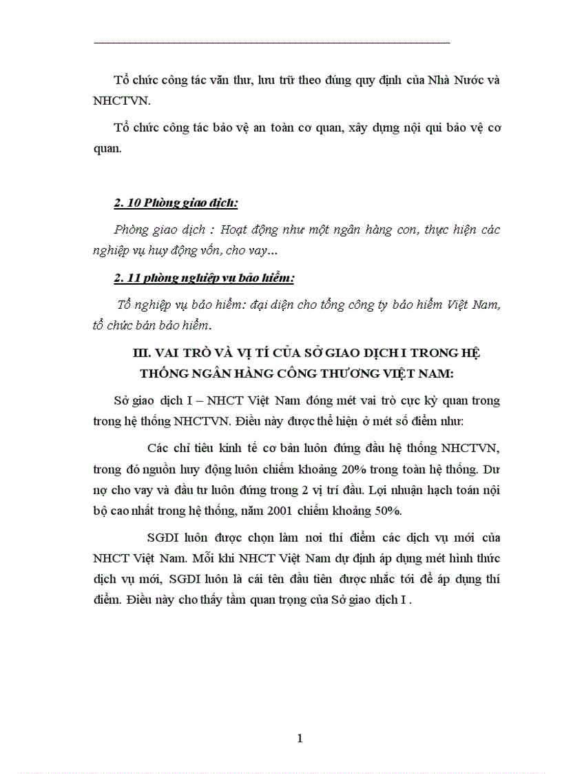 image for page Tìm hiểu chung về Sở Giao Dịch I Ngân Hàng Công Thương Việt Nam.